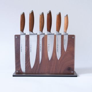 Schmidt Brothers Cutlery® Bonded Teak Series 7 Pc. Starter Set 