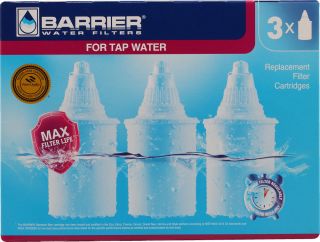 New Wave Enviro Barrier Water Pitcher Filter Replacement    3 Pack 