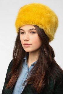 Deena & Ozzy Fur Toque Hat   Urban Outfitters