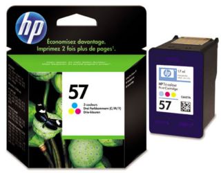 HP 57   Print cartridge / paper kit   1 x colour (cyan, magenta 