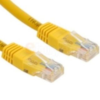 Xenta Cat5e UTP Patch Cable (Yellow) 1m  Ebuyer
