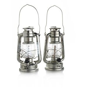 Olde Brooklyn Lantern Deluxe 2 pack with 12 LED Lights 