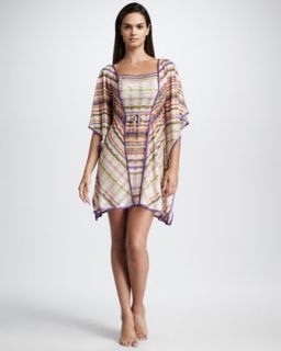 Mixed Stripe Caftan   