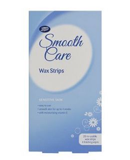 Boots Smooth Care 20 Re usable Sensitive Wax Strips   Boots
