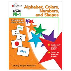 Carson Dellosa Early Learning Skills Book Alphabet Colors Numbers and 