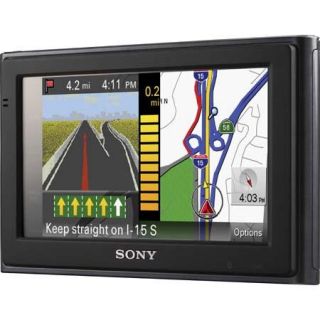 Sony NV U94T nav u Portable Satellite GPS Navigation System with 4.8 