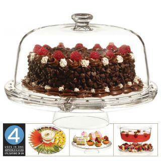 Luigi Bormioli 4 in 1 Cake Plate   Wedding & Gift 