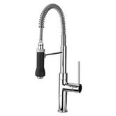 Elba Magnetic Single Handle Single Hole Bar Faucet with Pull Out Spray