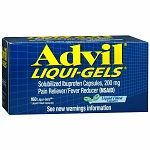 ON SALE Advil   Solubilized Ibuprofen Capsules, 200mg, Liquid Filled 