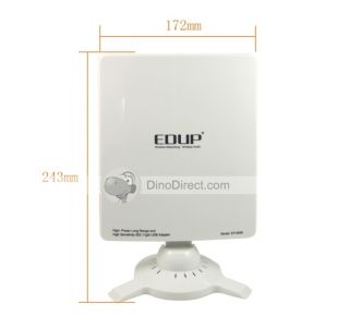 Qirtie EDUP EP 6505 1800mW High Power Long Range 54M USB Wireless WiFi 