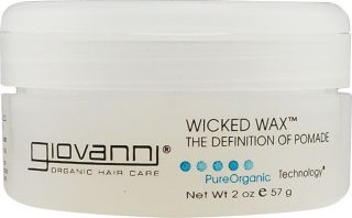 Giovanni All Natural Wicked Hair Wax The Definition of Pomade    2 oz 