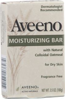 Aveeno Moisturizing Bar Soap    3.5 oz   Vitacost 