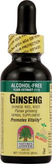 Natures Answer Chinese Red Ginseng Root Alcohol Free    1 fl oz 