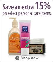 Save an extra 15% on select personal care items