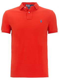Buy Polo Ralph Lauren Classic Fit Polo Shirt, Safari Red online at 