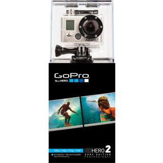 Wiggle  GoPro HD Hero 2 1080p Camera with Surf Mount  Helmet Cameras