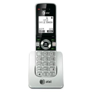 AT T MS2025 DECT 60 Digital 4 Line Cordless Handset SilverBlack by 