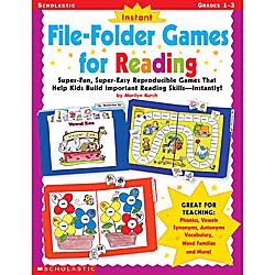 Scholastic Instant File Folder Games For Reading by Office Depot