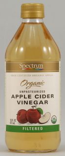 Spectrum Naturals Organic Apple Cider Vinegar Filtered    16 fl oz 