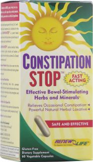 Renew Life Constipation Stop™    60 Capsules   Vitacost 