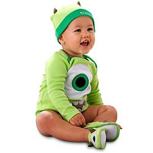 Mike Wazowski Disney Cuddly Bodysuit Collection for Baby  Bodysuits 