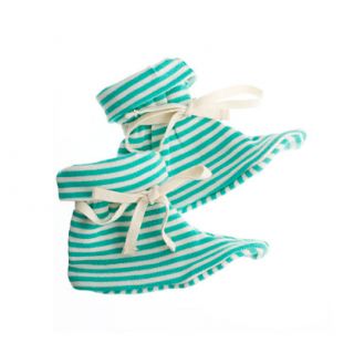 Chrome Green Ivory Nature Baby® for J.Crew booties   nature baby 