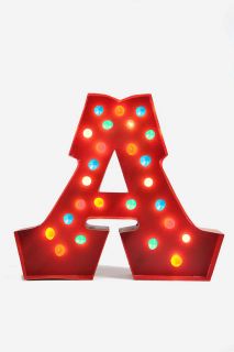 Marquee Alphabet Light   Multi   Urban Outfitters