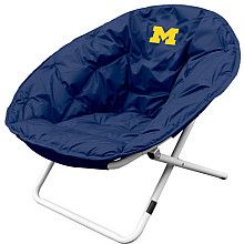Logo Chairs Michigan Wolverines Sphere Chair   