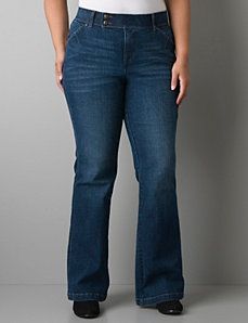 Plus Size Pants & Jeans with T3 Tighter Tummy Technology  Lane Bryant