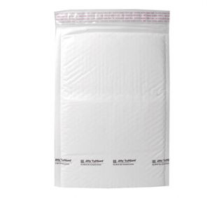 Sealed Air Bubble Wrap Lined Poly Mailers (White)