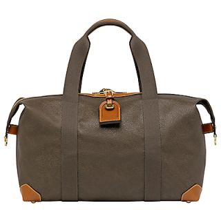 Buy Mulberry Scotchgrain Simple Clipper Holdall, Mole/Cognac online at 