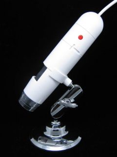 NYTT Vit Digitalt USB mikroskop med 1.3 Mega Pixlar 400X på Tradera.
