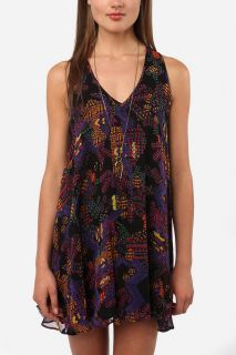 Stained Glass Racerback Frock Dress   Urban Outfitters