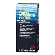 GNC Triple Strength Fish Oil plus Krill