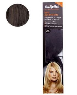 BaByliss® Styleable Hair Extensions   Dark Brown 10098231