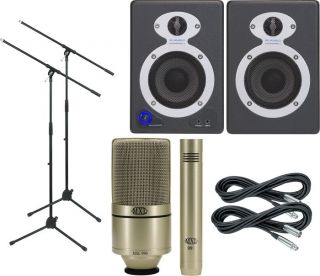 Audio M Audio/ MXL Monitor and Mic Package  GuitarCenter 