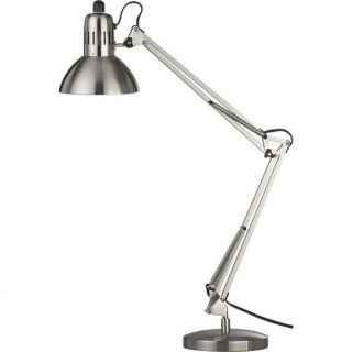 Architect Lamp with Stainless Base in Table, Desk Lamps  Crate and 