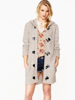 South Knitted Duffle Cardigan Very.co.uk