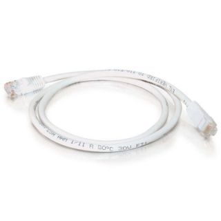 C2G, 20m Cat5E 350 MHz Snagless Patch Cable   White  Ebuyer