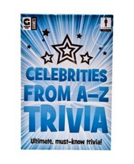 Trivia Cards   Celebrities from A Z   Boots