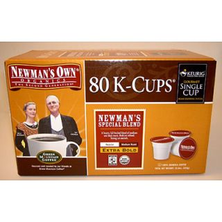 Newmans Own Extra Bold Special Blend Coffee, 80 K Cups (666746)  BJ 