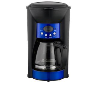 Buy LOGIK LC10DCB12 Coffee Machine   Blue  Free Delivery  Currys
