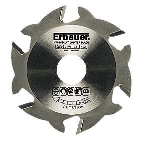 Erbauer Biscuit Jointing Blade  Screwfix
