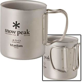 Snow Peak Titanium Double Wall Cup 450  