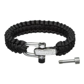 Survival Straps® Light Duty Survival Bracelet™   Black