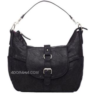 Buy the Kelly Moore B Hobo Bag, Shoulder Style Small Camera Bag, Black 