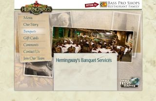 Hemingways has seating for up to 350 guests and provides services for 