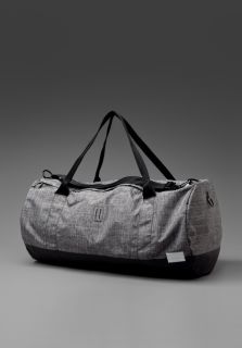 NIXON Quarters Duffle Bag in Black Wash  