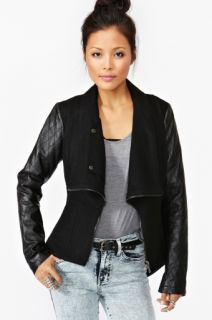 Viper Leather Jacket in Whats New Clothes Outerwear at Nasty Gal 