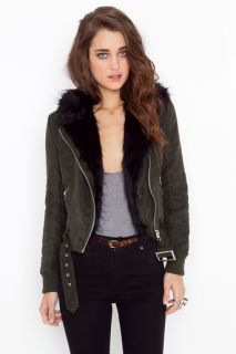 Berlin Shearling Jacket in Whats New at Nasty Gal 